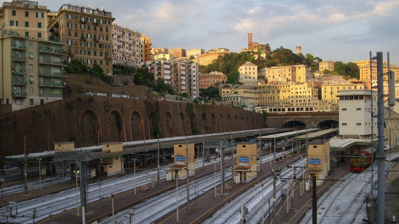 Genoa & Piazza Principe Station