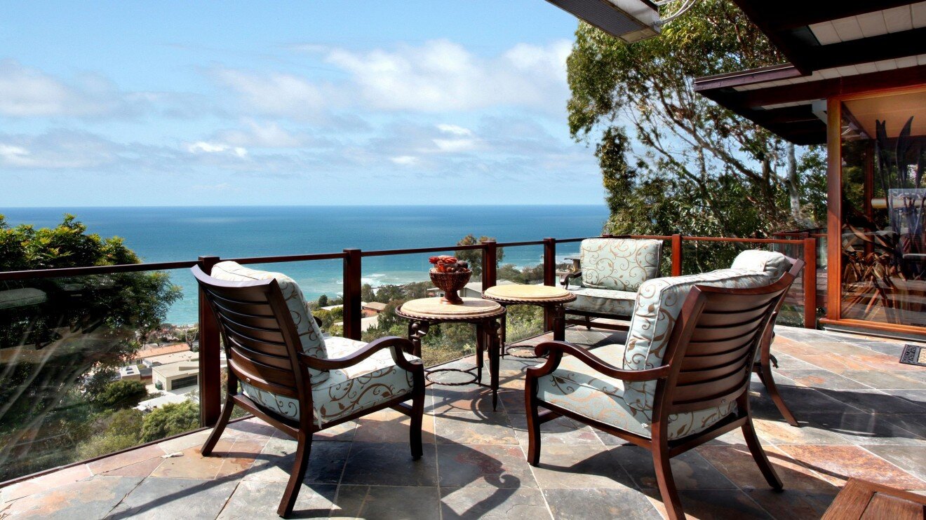 Sitting on the Veranda