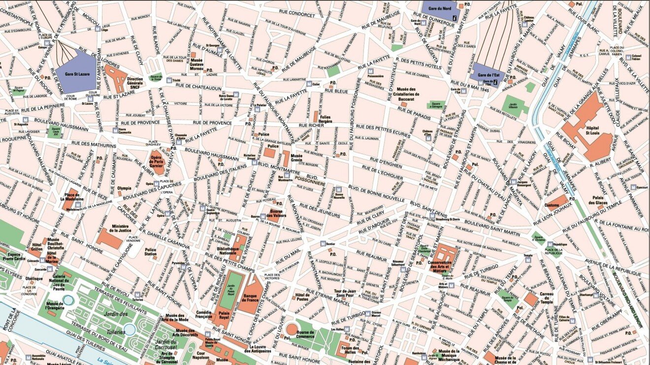 That Morning I Studied a Map of Paris